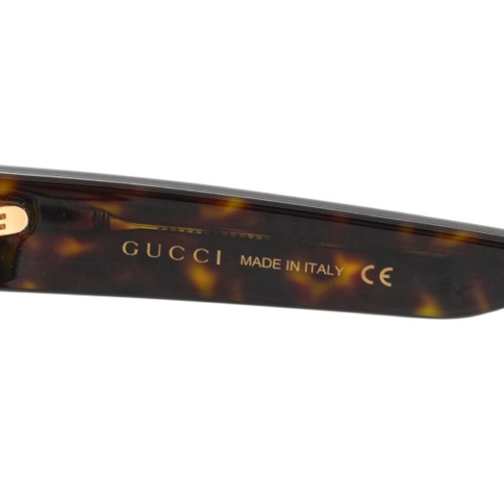 Authentic NEW Gucci Cat Sunglasses Havana Frame w/Red Gradient Lens GG0460S 004 - Picture 9 of 10